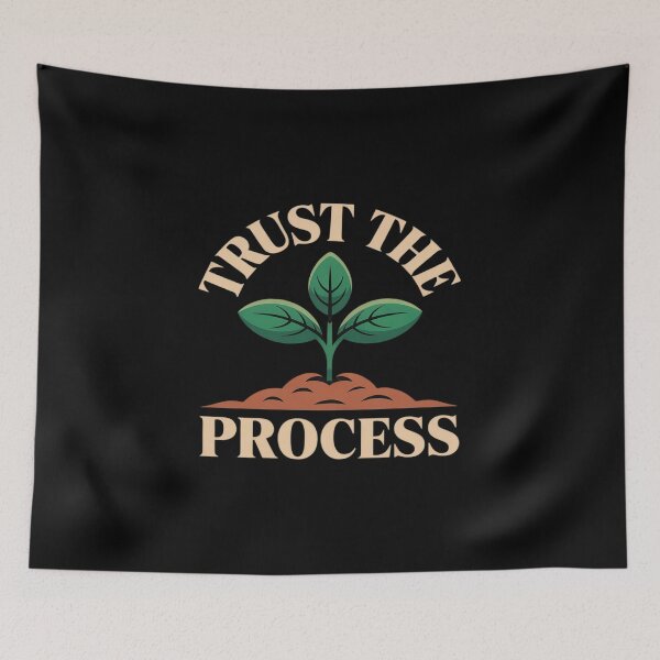 Item preview, Trust the Process Plant Growth Motivational designed and sold by DetroitMug.