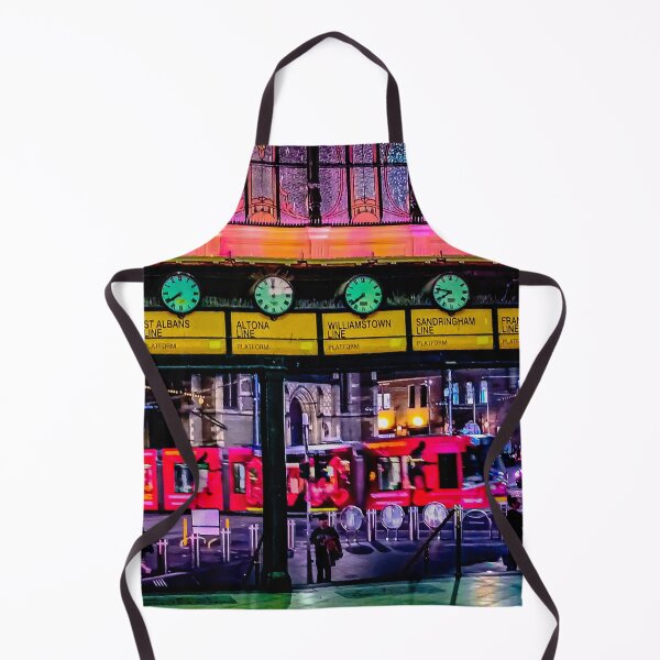 Item preview, Lively Nightlife Under the Clocks - Melbourne, Victoria, Australia designed and sold by Steven Jodoin.