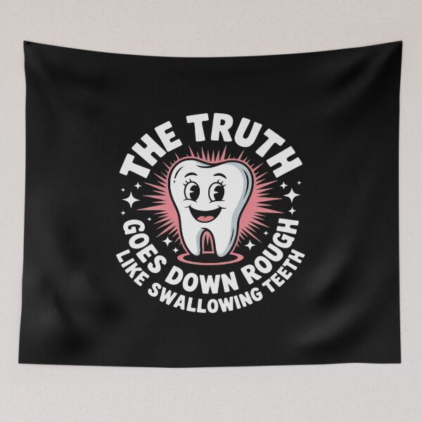 Item preview, Truth Goes Down Rough Like Swallowing Teeth designed and sold by DetroitMug.