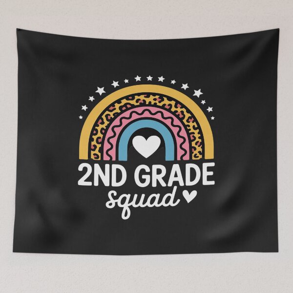 Item preview, Second Grade Squad 2nd Grade Team Retro First Day of School designed and sold by JessicaWalshdf.