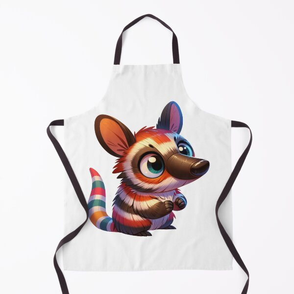 Item preview, Cute Numbat Sticker – Adorable Striped Marsupial Cartoon Art designed and sold by LunaPixelStudio.