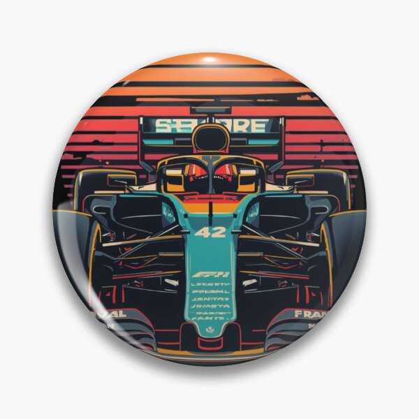 Item preview, Retro F1 Race Car Graphic T-Shirt | Synthwave Aesthetic Motorsport Sunset Print | Outrun Style 80s Vibe Car Lover PNG Digital Download designed and sold by HimBoo.