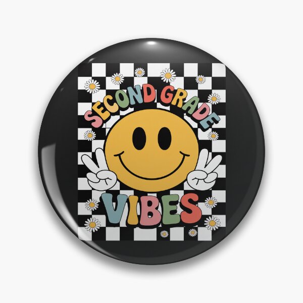 Item preview, Second Grade Vibes Retro Smile Back to School Teacher Kids designed and sold by JessicaWalshdf.
