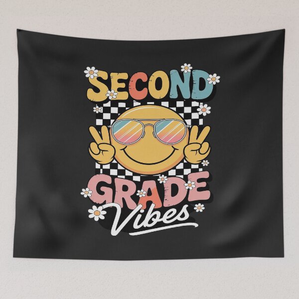 Item preview, Second Grade Vibes Smile First Day of School 2nd Grade Team designed and sold by GaryBellcvbnb.