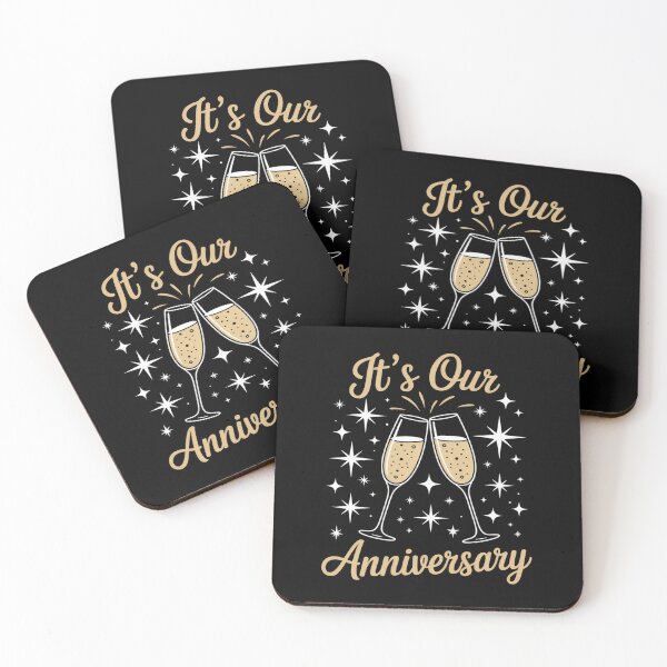 Item preview, t's Our Anniversary - Champagne Toast Cheers Love designed and sold by DetroitMug.