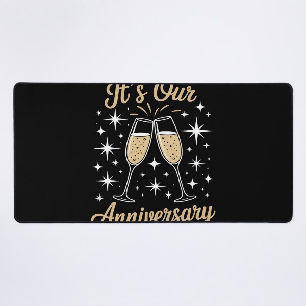 Item preview, t's Our Anniversary - Champagne Toast Cheers Love designed and sold by DetroitMug.