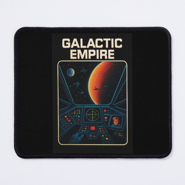 Item preview, Retro 1980s Sci-Fi Game Cover Art designed and sold by Random Designs.