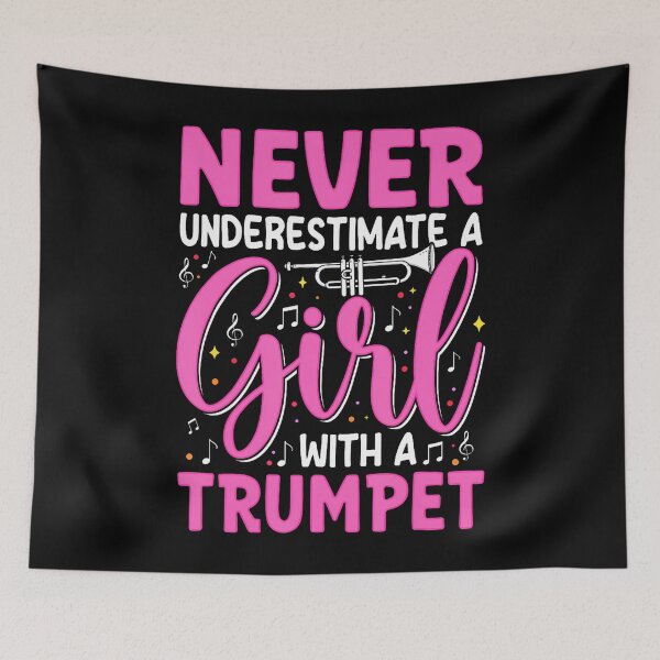 Item preview, Funny Trumpet Player Band Girls Trumpeter Orchestra designed and sold by TiffanyLucia.