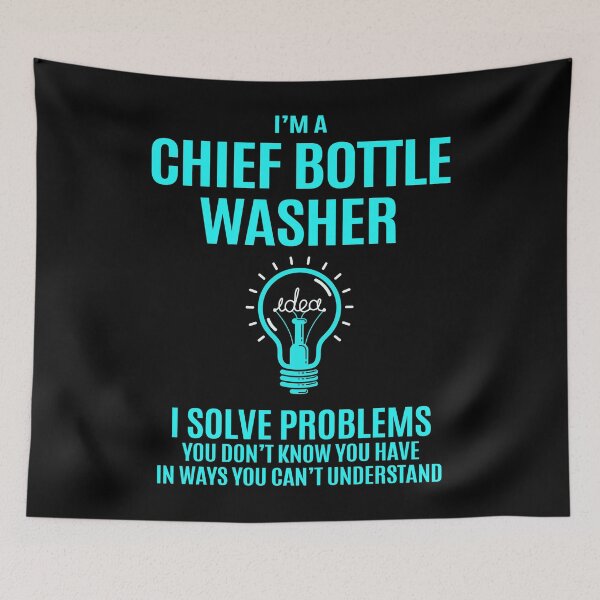 Item preview, Chief Bottle Washer designed and sold by ginawilliams39.