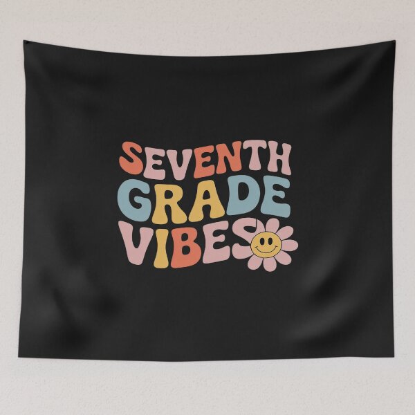 Item preview, Seventh Grade Vibes - 7th Grade Team Retro 1st Day of School designed and sold by JessicaWalshdf.