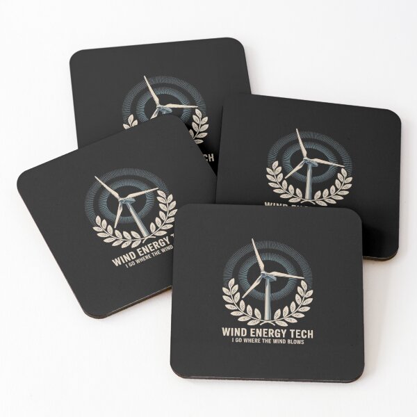 Item preview, Turbine Tech, Wind Energy Tech I Go Where The Wind Blows designed and sold by CultureSpec.