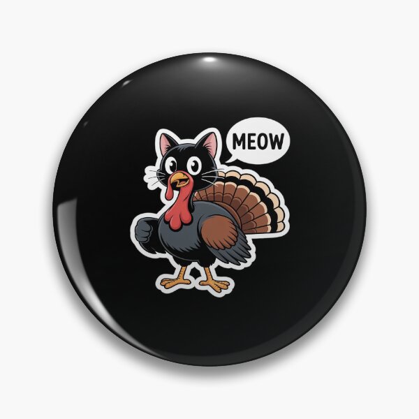 Item preview, Turkey Dressed As Cat Costume Meow Funny Thanksgiving designed and sold by CultureSpec.