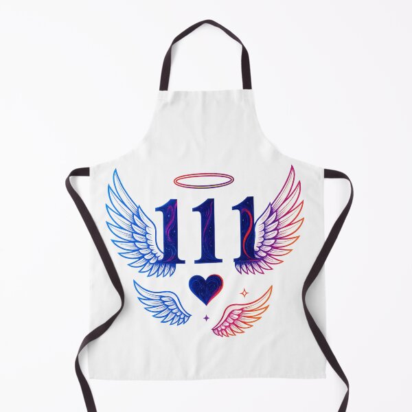 Item preview, Golden 111 Angel Number Wings Art designed and sold by HiteshArt111.