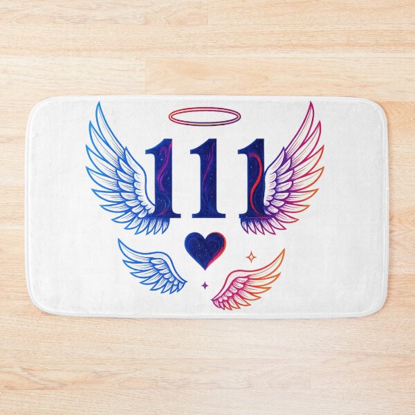 Item preview, Golden 111 Angel Number Wings Art designed and sold by HiteshArt111.