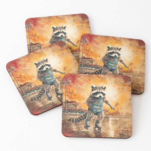 Item preview, Raccoon Roller designed and sold by ONYX Pixee.