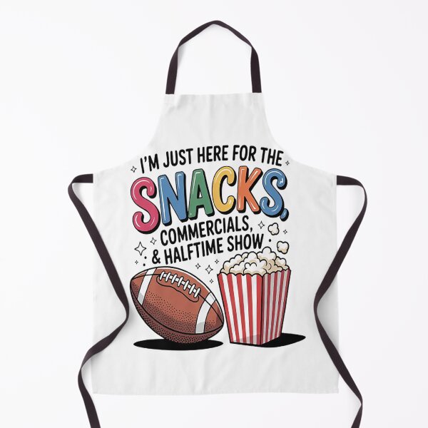 Item preview, Im Just Here For The Snacks Game Day Vibes designed and sold by SignaturalGen.