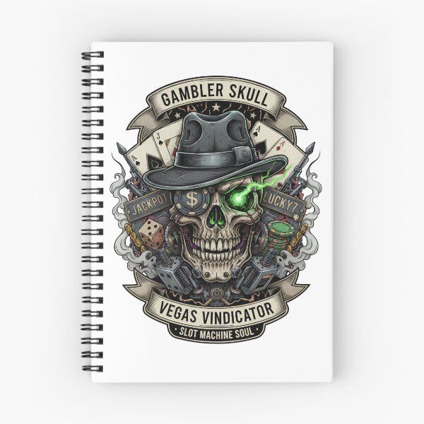 Item preview, Gambler Skull Vegas Vindicator designed and sold by FGworks.