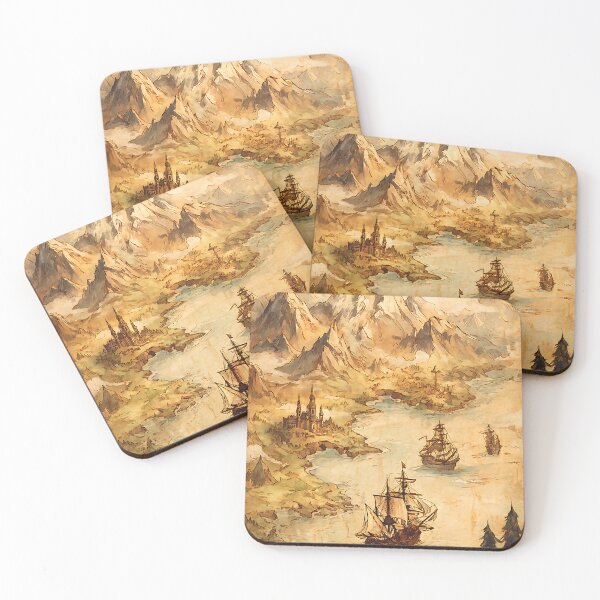 Item preview, Vintage Old Map Boho designed and sold by bapupa.