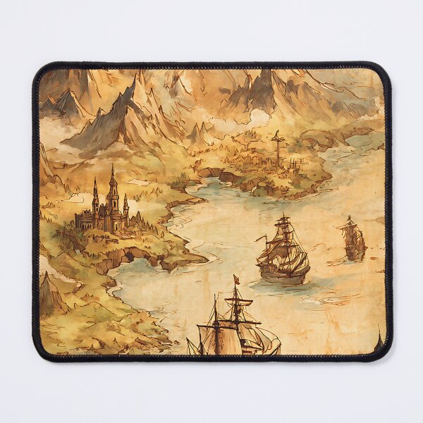 Item preview, Vintage Old Map Boho designed and sold by bapupa.