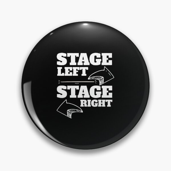 Item preview, Stage Left Stage Right Theatre Acting Design designed and sold by MaudeGloria.
