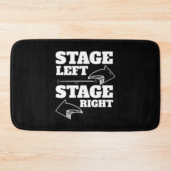 Item preview, Stage Left Stage Right Theatre Acting Design designed and sold by MaudeGloria.