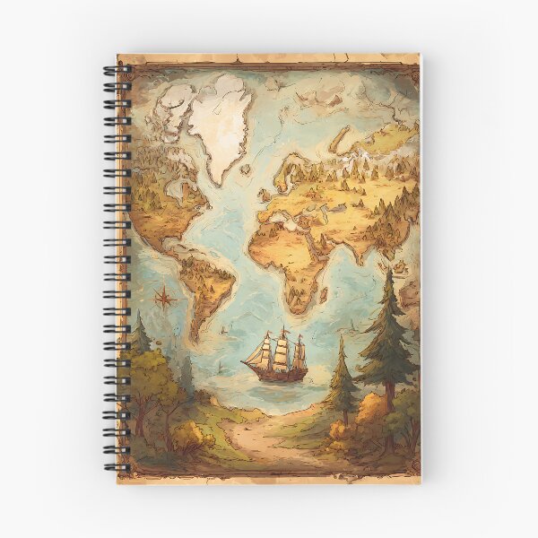 Item preview, Antique Old Map Explorer designed and sold by bapupa.