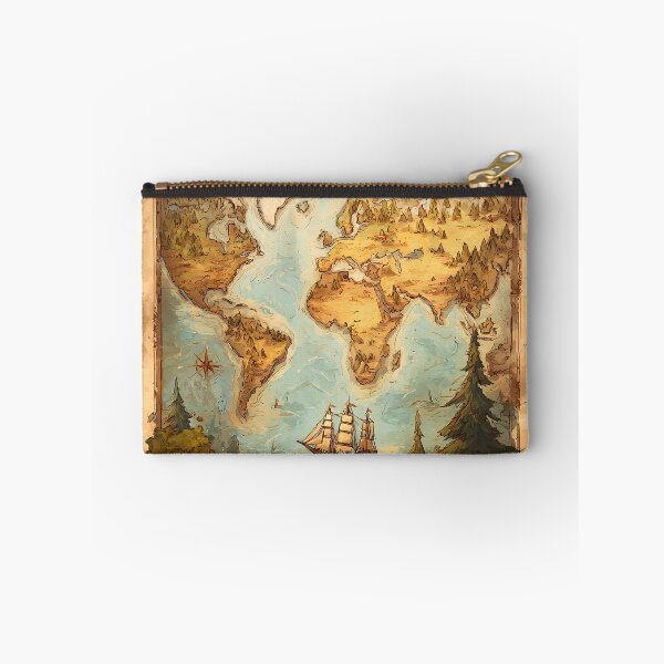 Item preview, Antique Old Map Explorer designed and sold by bapupa.