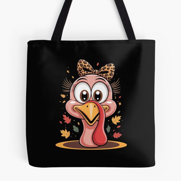 Item preview, Turkey Face Girl Leopard Bow Thanksgiving Costume Turkey  designed and sold by KonstanKoraner.