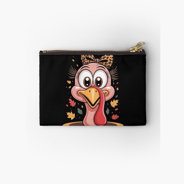 Item preview, Turkey Face Girl Leopard Bow Thanksgiving Costume Turkey  designed and sold by KonstanKoraner.