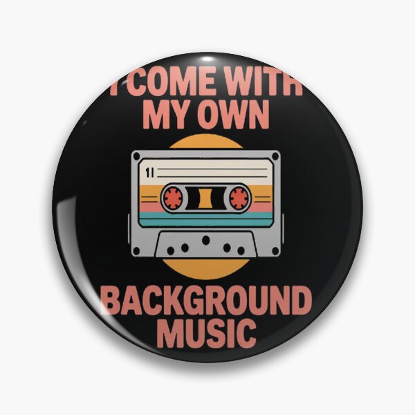 Item preview, I Come With My Own Background Music Melody Enthusiast  designed and sold by LacostCarl.