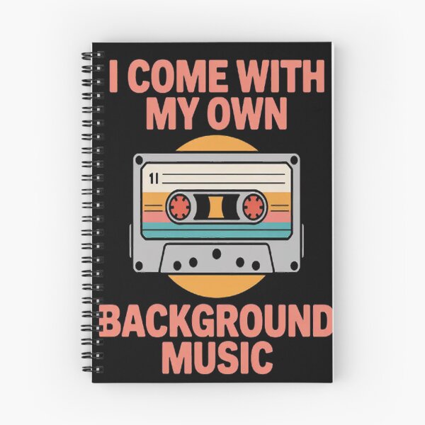 Item preview, I Come With My Own Background Music Melody Enthusiast  designed and sold by LacostCarl.