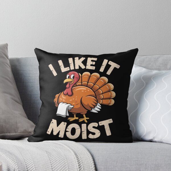 Item preview, Turkey I Like It Moist Thanksgiving Men Women Kids  designed and sold by lilLilaBatArt.