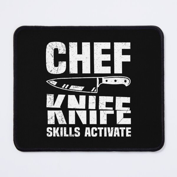 Item preview, Kitchen Chef Knife Skills Activate Funny Cook designed and sold by MaudeGloria.