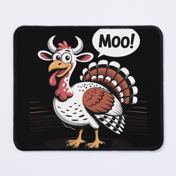 Item preview, Turkey Moo Cow Thanksgiving For Women Men Boys designed and sold by KonstanKoraner.