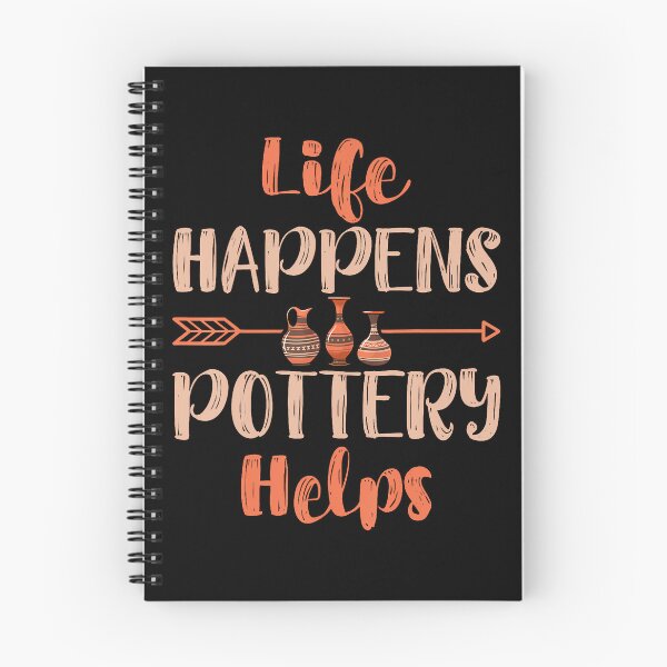 Item preview, Life Happens Pottery Helps - Ceramics Artist Clay Pottery designed and sold by JuneLisa1.