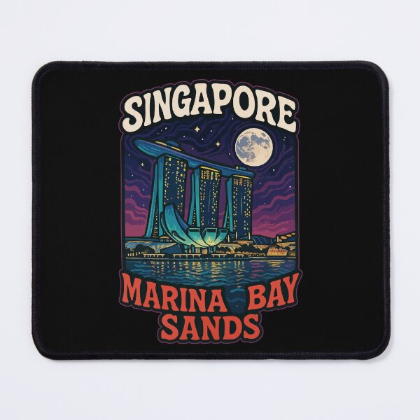 Item preview, Singapore Marina Bay Sands Travel designed and sold by TomFrontierArt.