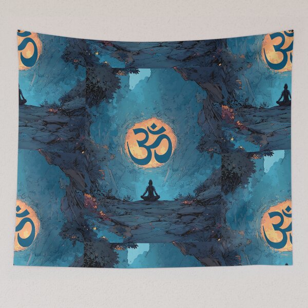 Item preview, Mystical OM Symbol Mantra designed and sold by bapupa.