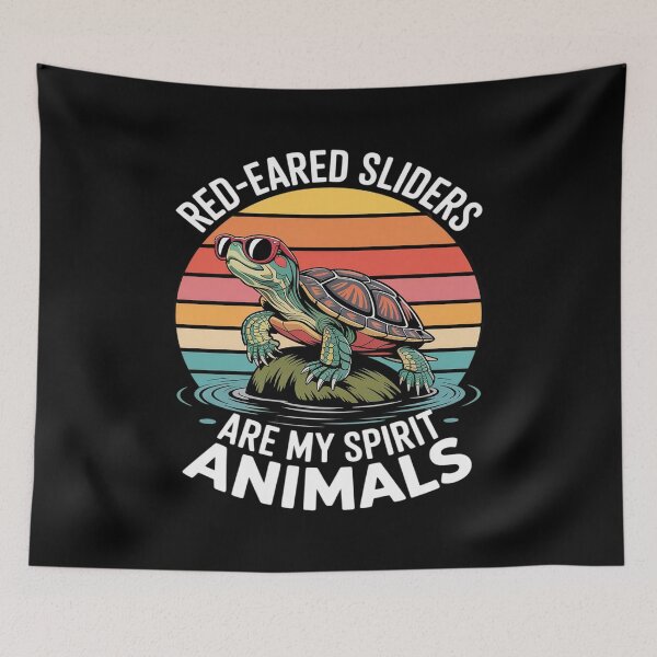 Item preview, Turtle Spirit Animal Red Eared Slider designed and sold by CultureSpec.