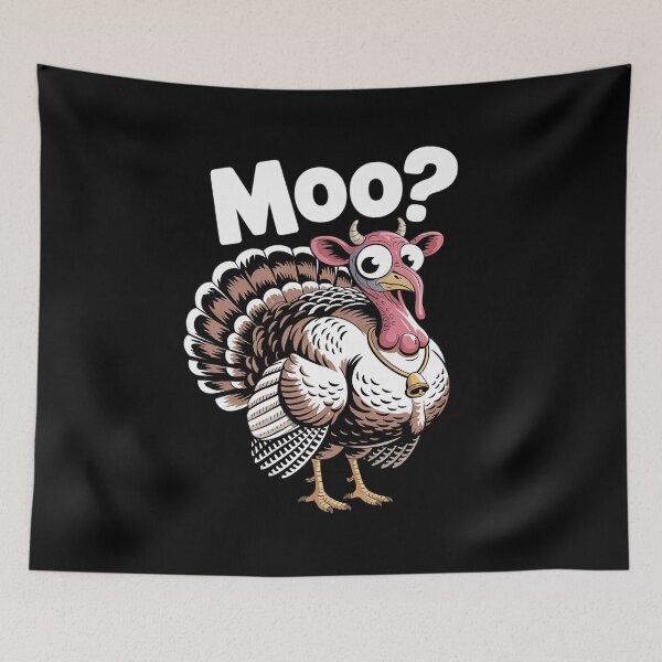 Item preview, Turkey Moo Turkey Men Women Boys Kids Thanksgiving  designed and sold by KonstanKoraner.