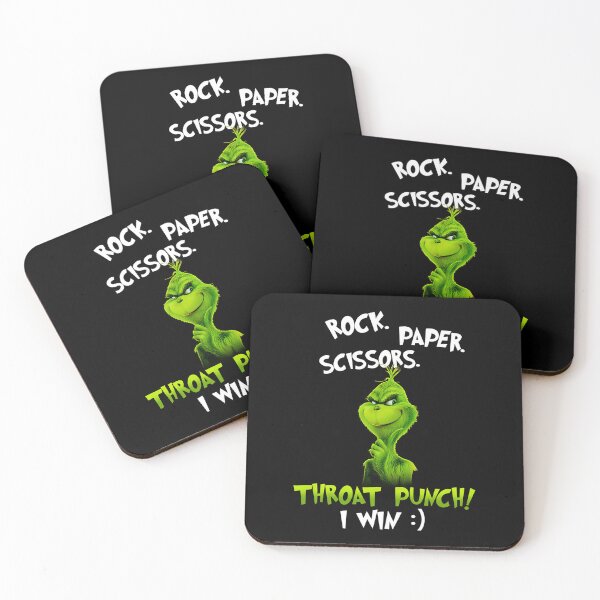 Item preview, Rock Paper Scissors Throat Punch I Win G.Rinch designed and sold by michaelnugent72.