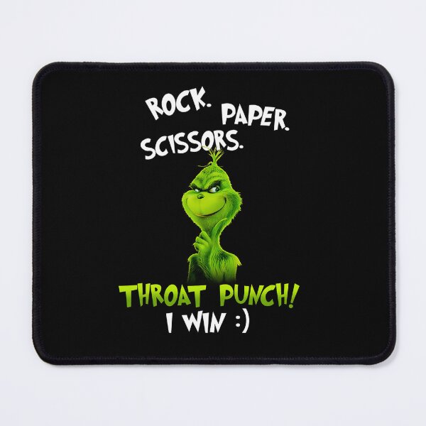 Item preview, Rock Paper Scissors Throat Punch I Win G.Rinch designed and sold by michaelnugent72.