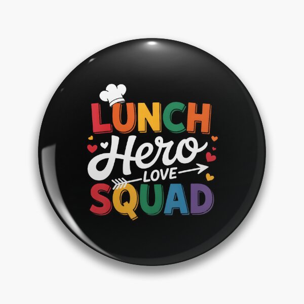 Item preview, School Lunch Hero Squad Cafeteria Workers Crew Lady designed and sold by ConnieDora.