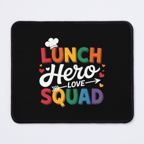 Item preview, School Lunch Hero Squad Cafeteria Workers Crew Lady designed and sold by ConnieDora.