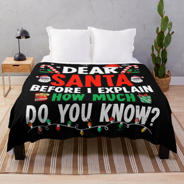 Item preview, List The On Dear Santa Funny Christmas Santa Explain I Naughty Can designed and sold by JoelyNavarro.