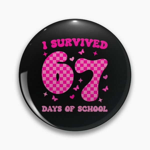 Item preview, Classic Meme Teacher Student Survived Funny 67 Days I School 67 of designed and sold by SteveSaccoro.