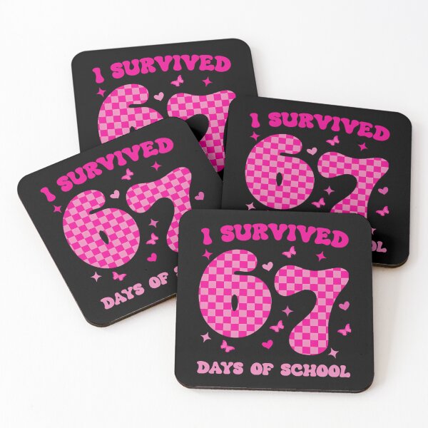 Item preview, Classic Meme Teacher Student Survived Funny 67 Days I School 67 of designed and sold by SteveSaccoro.
