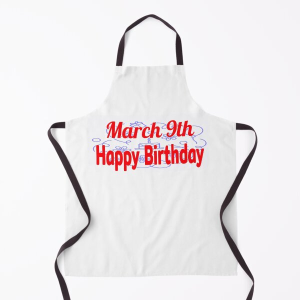 Item preview, March 9th, Happy birthday designed and sold by Sujinthaiart.