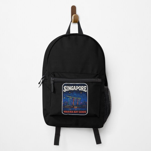 Item preview, Singapore Marina Bay Sands Night Travel designed and sold by TomFrontierArt.