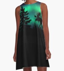 Moose A-Line Dress