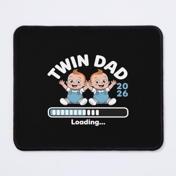 Item preview, Twin Dad 2026 Loading Cute Baby Boy Pregnancy Announce designed and sold by CultureSpec.